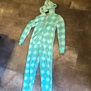 Winter warm one piece pjs